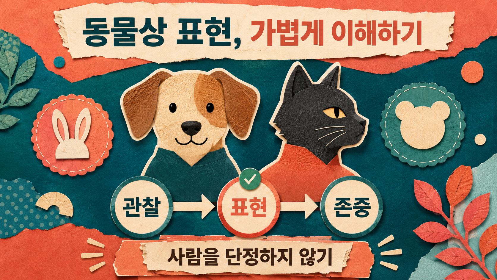동물상 표현, 가볍게 이해하고 존중하는 법 대표 이미지