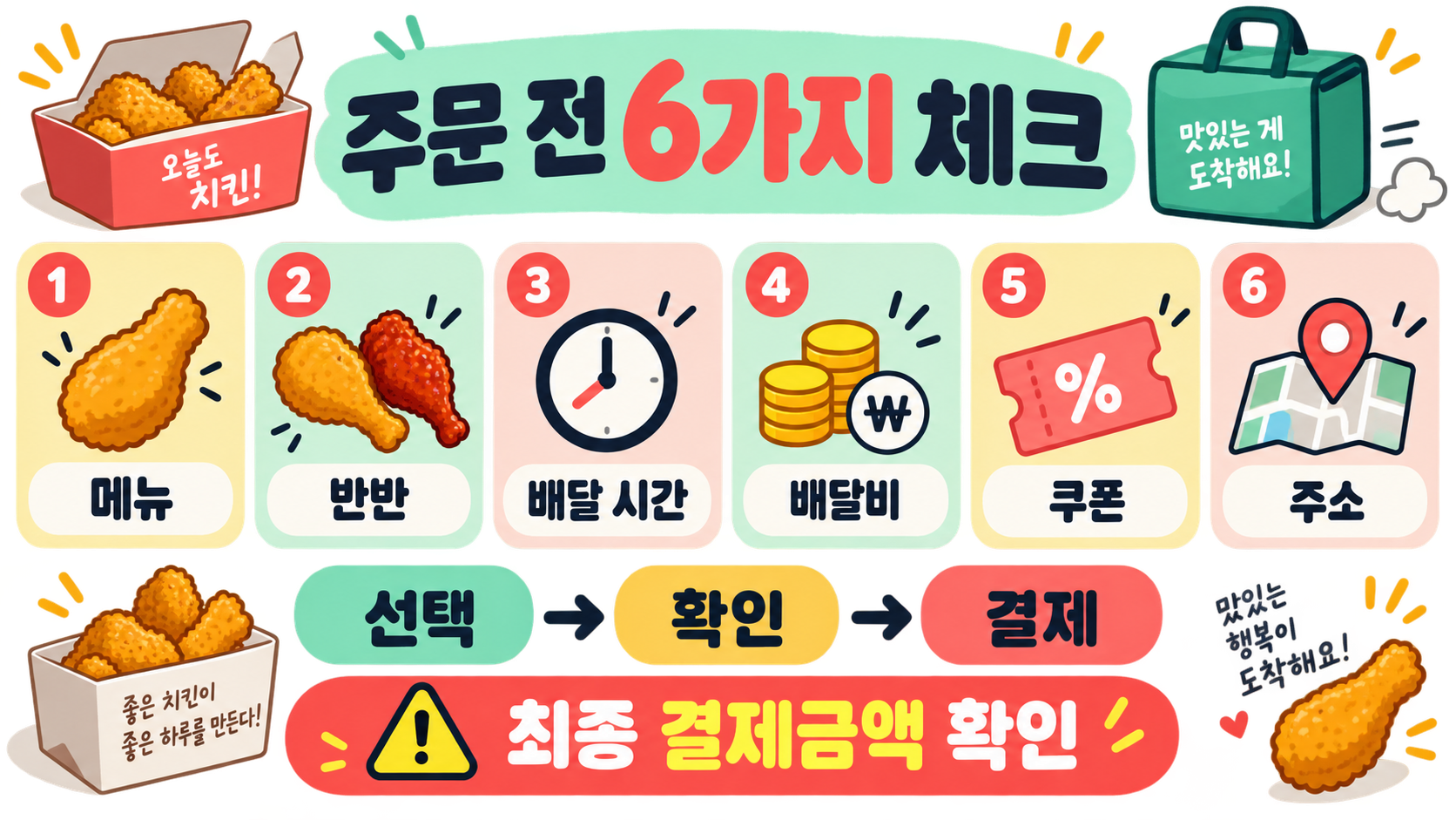 2026 배달의민족 치킨 인기 순위 TOP 10: 메뉴 선택 가이드 확인 정보 카드