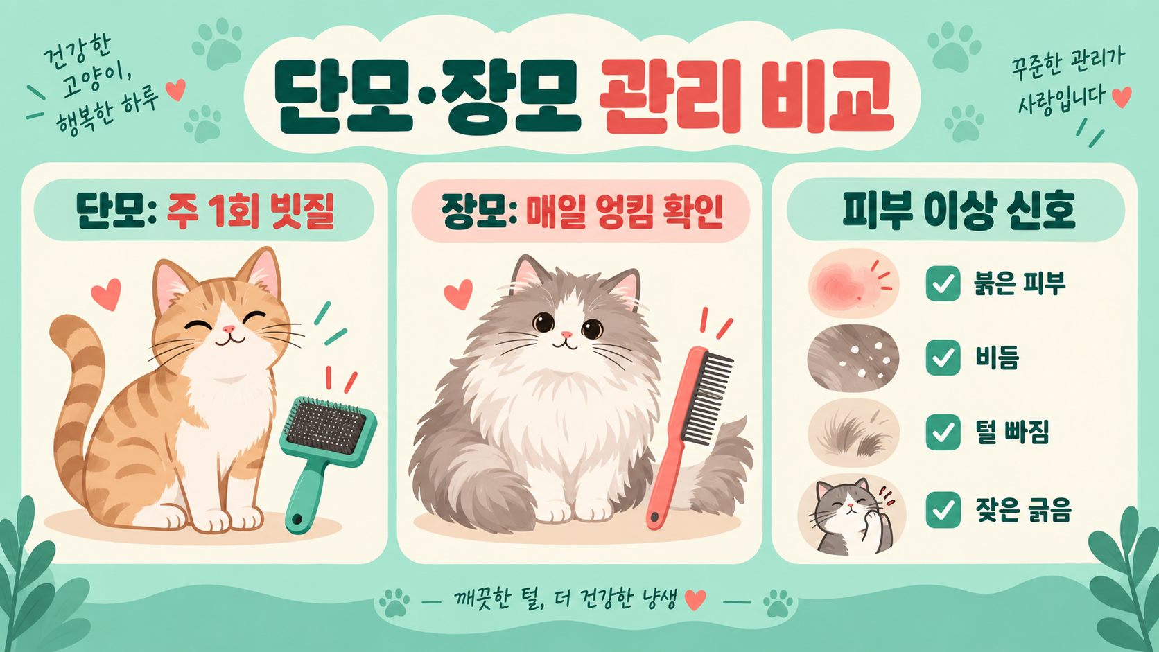 반려 고양이 종류와 특징: 대표 품종 50종 비교 가이드 관련 정보 카드