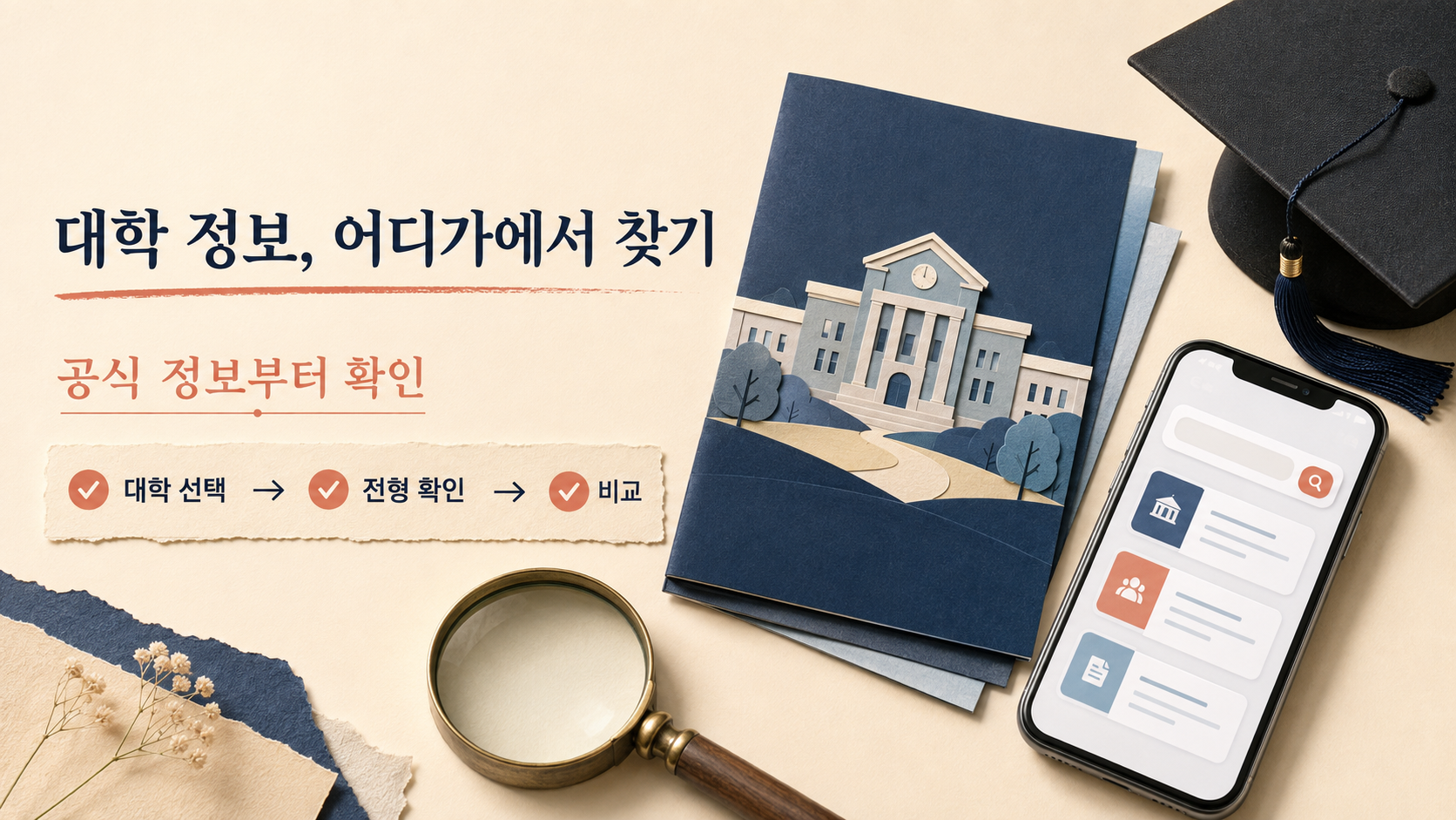 대학 정보 포털 어디가 활용법: 전형·성적·일정 확인하기 대표 이미지