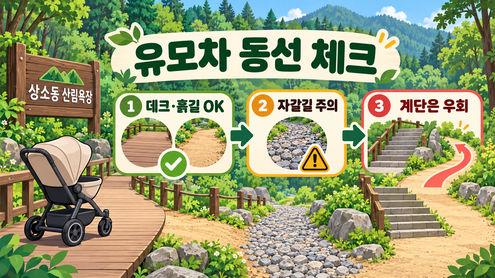 대전 상소동 산림욕장: 돌탑공원·유모차 동선·방문 준비 가이드 관련 정보 카드