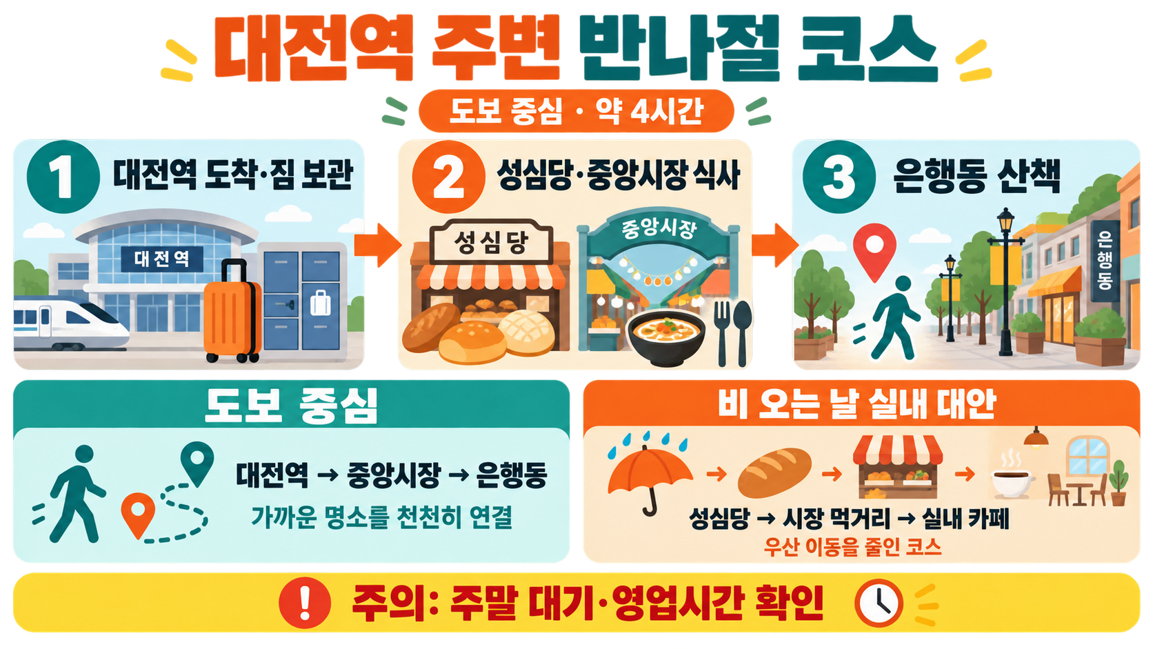 대전 갈만한곳 BEST7, 대전역 갈만한곳까지 제대로 떠나자! 관련 정보 카드
