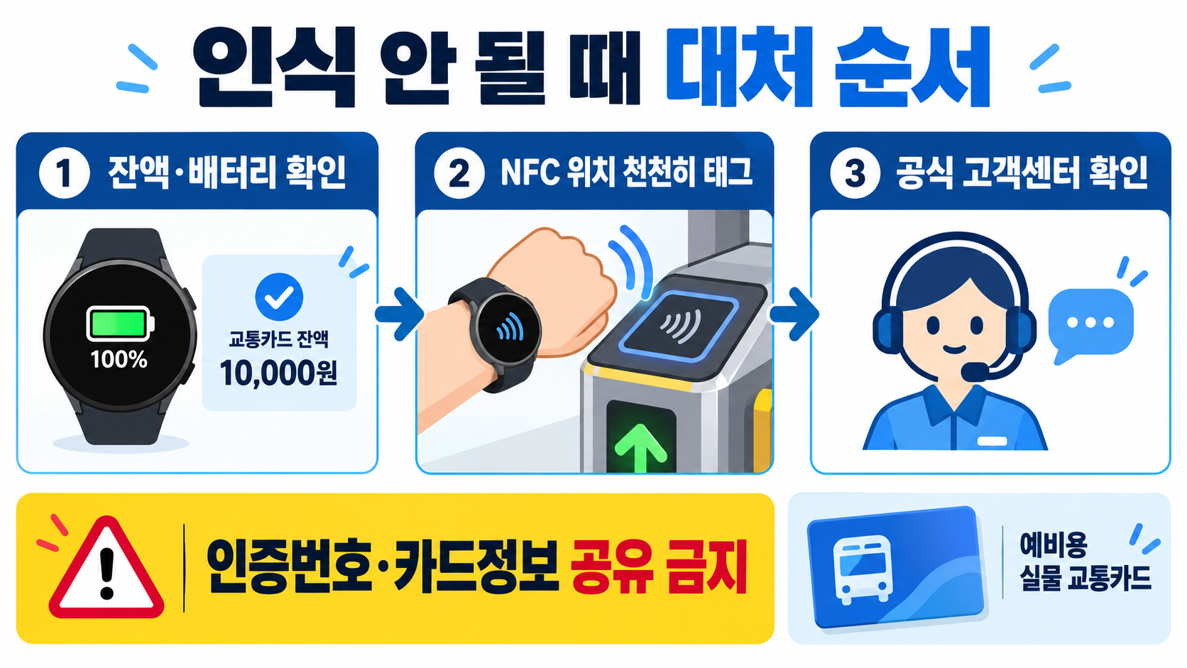 갤럭시워치 교통카드 등록 가이드: 지원 여부와 대체 결제 방법 확인 정보 카드