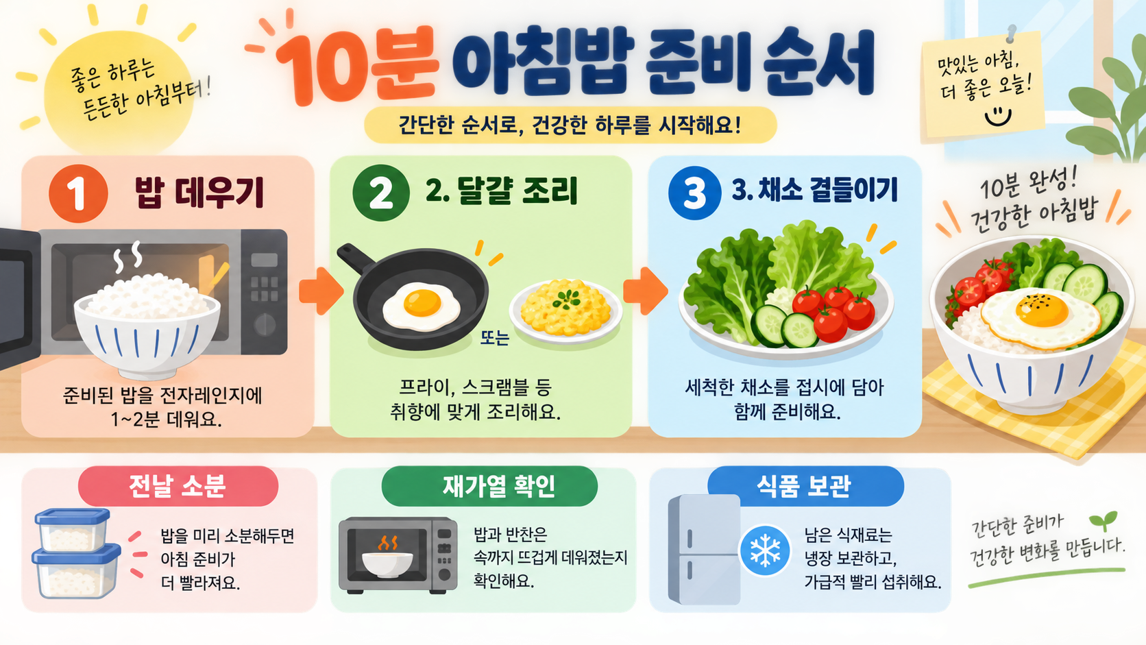 간단한 아침메뉴 남편아침밥 22가지 관련 정보 카드