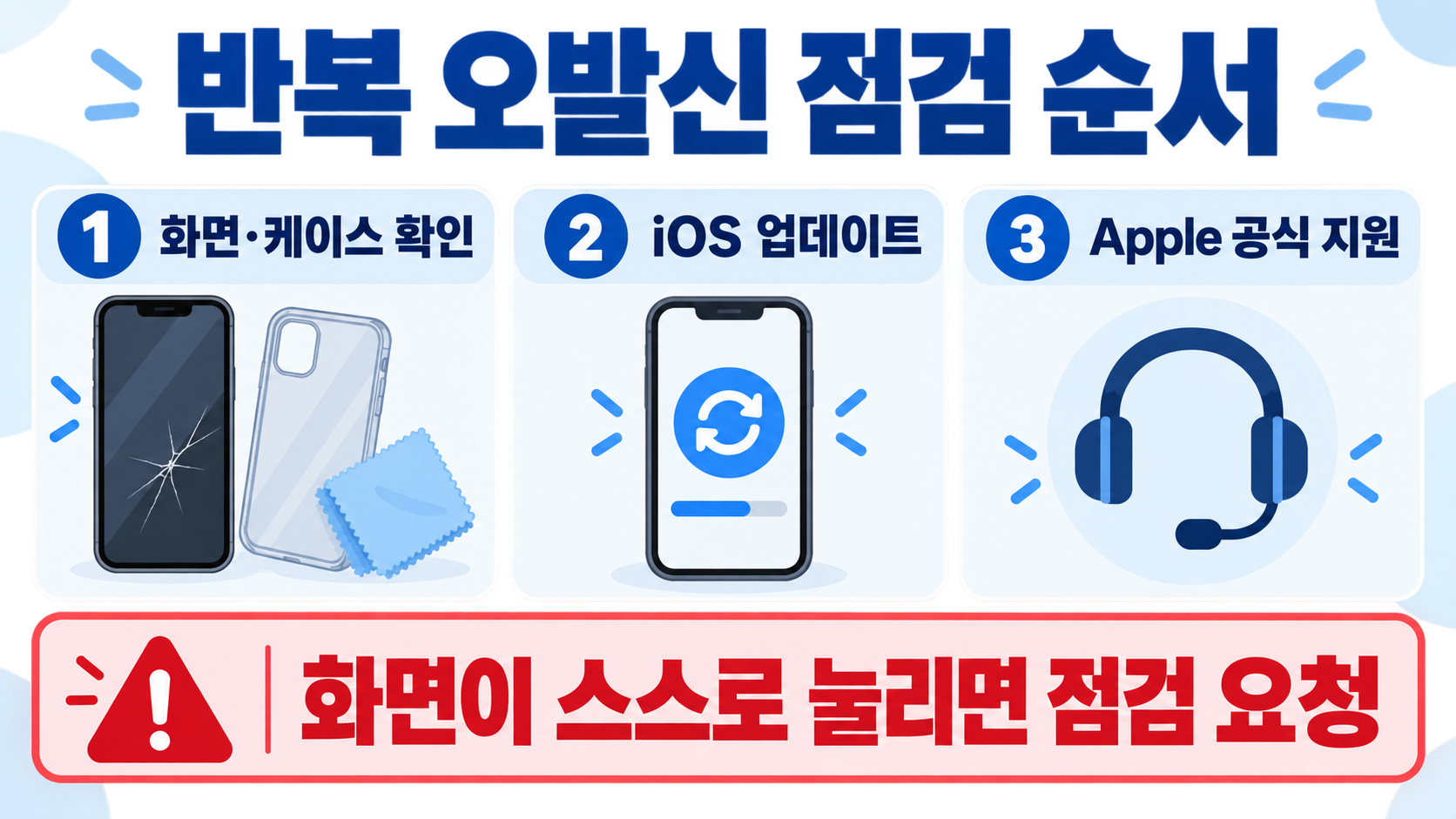 아이폰 통화 중 전화 바로걸림 안 하는 방법: 실수 방지 설정 총정리 확인 정보 카드