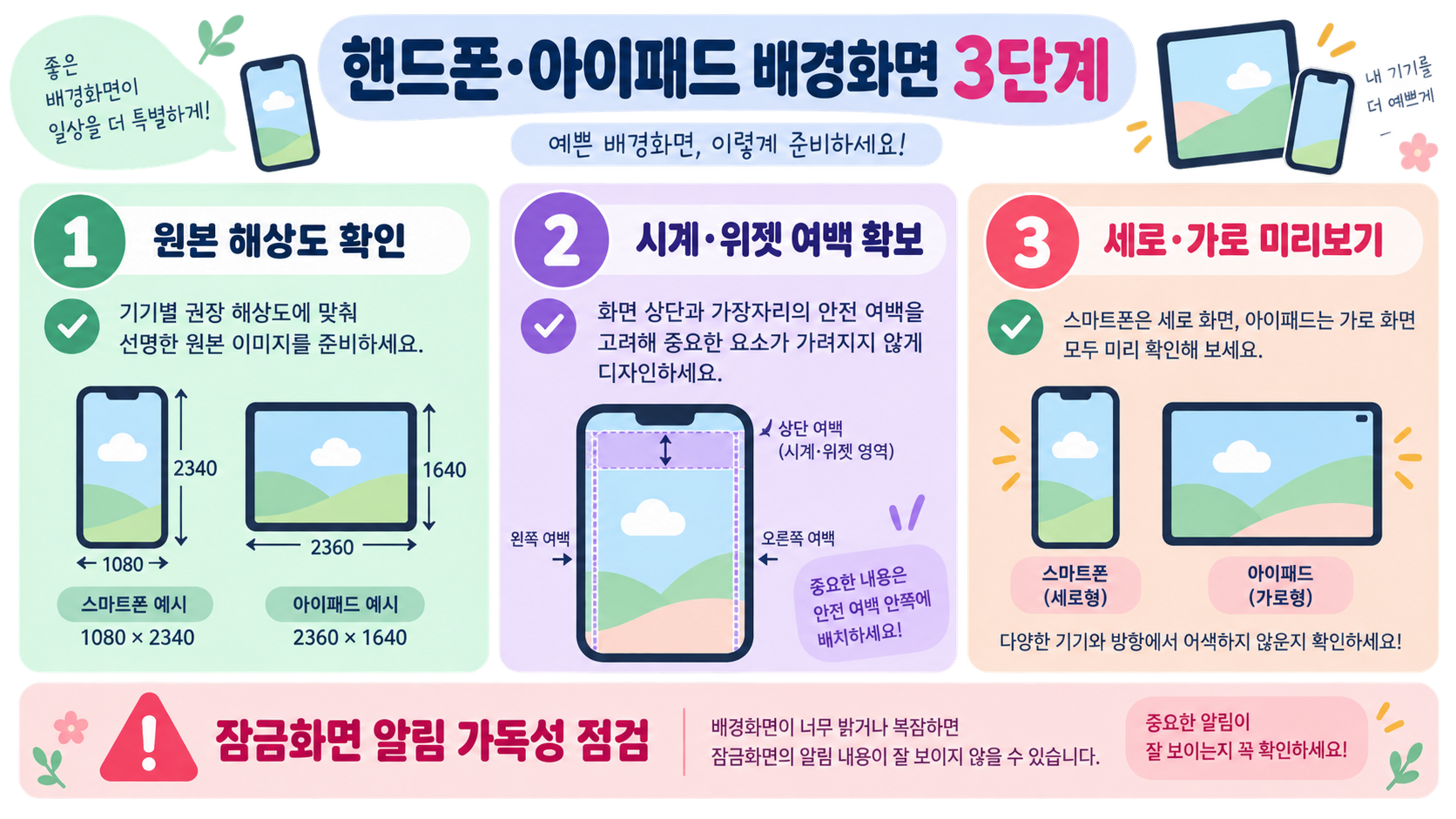 3월 관련 정보 카드