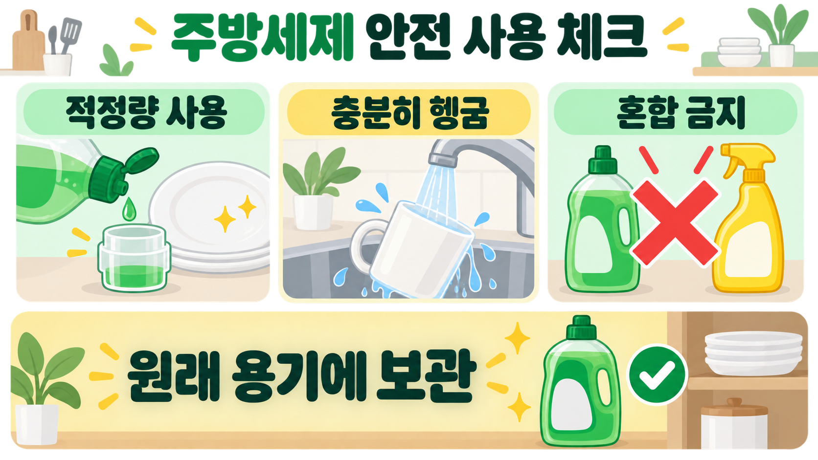 중성세제 뜻과 종류: 퐁퐁·울샴푸 사용법 간단 정리 확인 정보 카드