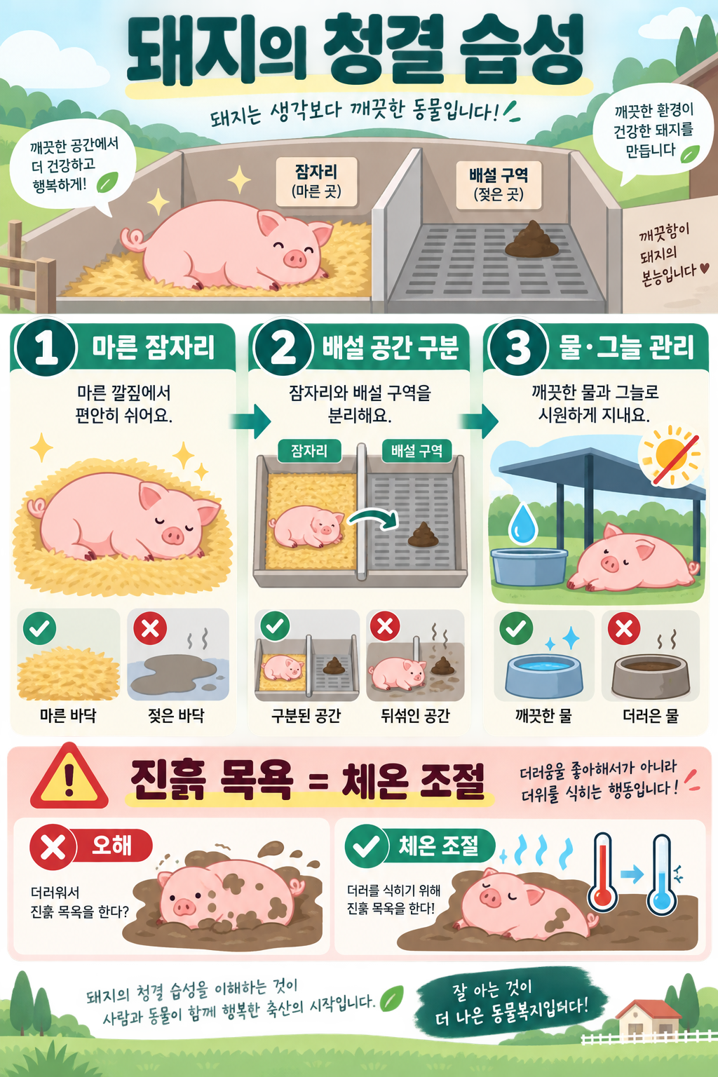 돼지는 왜 깨끗하고 똑똑할까? 오해를 바로잡는 7가지 이야기 관련 정보 카드