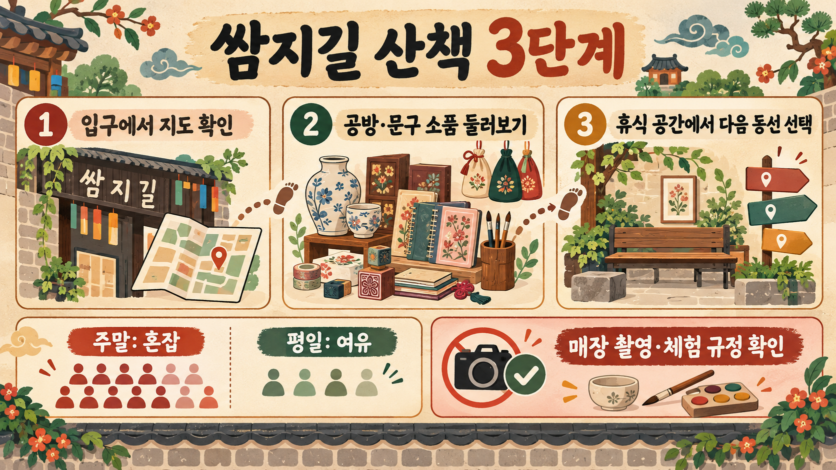 서울 종로 인사동 문화의거리 쌈지길 안녕인사동 데이트 코스 관련 정보 카드