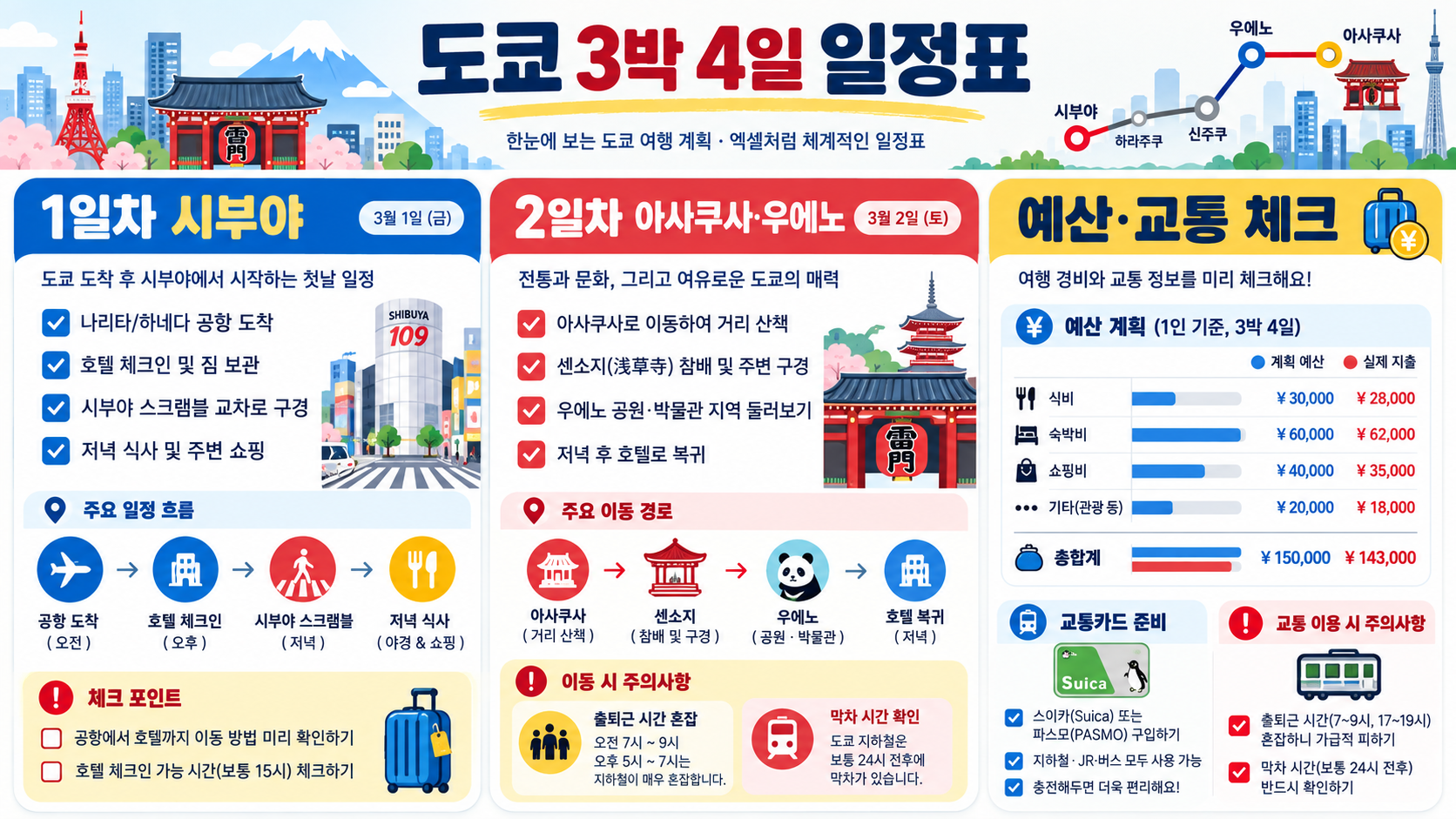 도쿄 정보 카드