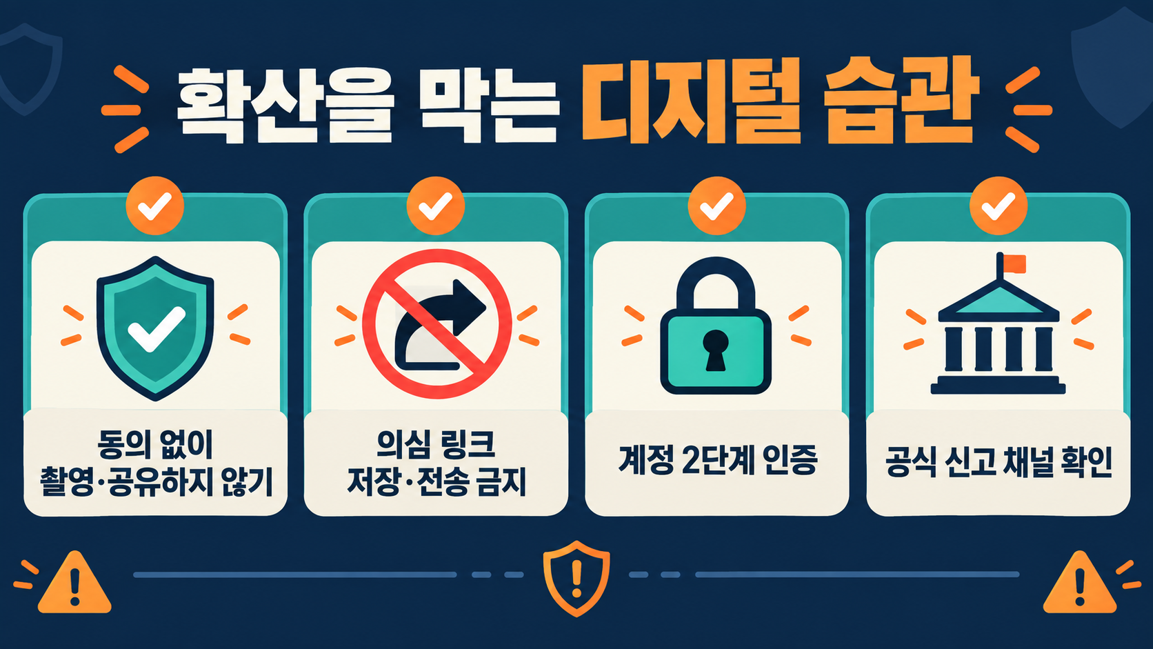업스커트 뜻과 디지털 성범죄 예방·대응 가이드 확인 정보 카드